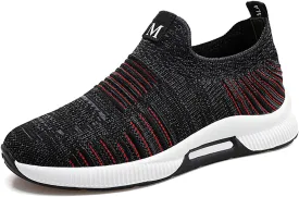 4cm Men's Elevator Shoes Men's Casual Mesh Trainers Lightweight Breathable Lace Up Sports Shoes with Sneaker Men Leather