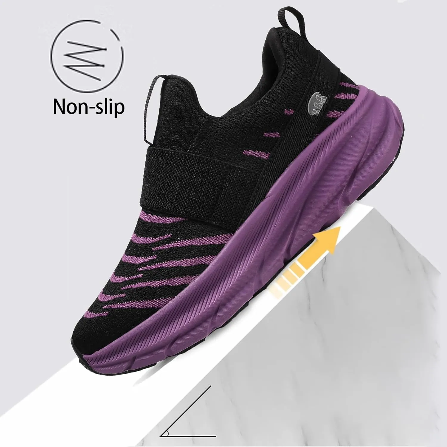 AOE Womens Fashion Walking Running Shoes Ultra Breathable Lightweight Mesh Tennis Shoes Non Slip Workout Gym Sneakers