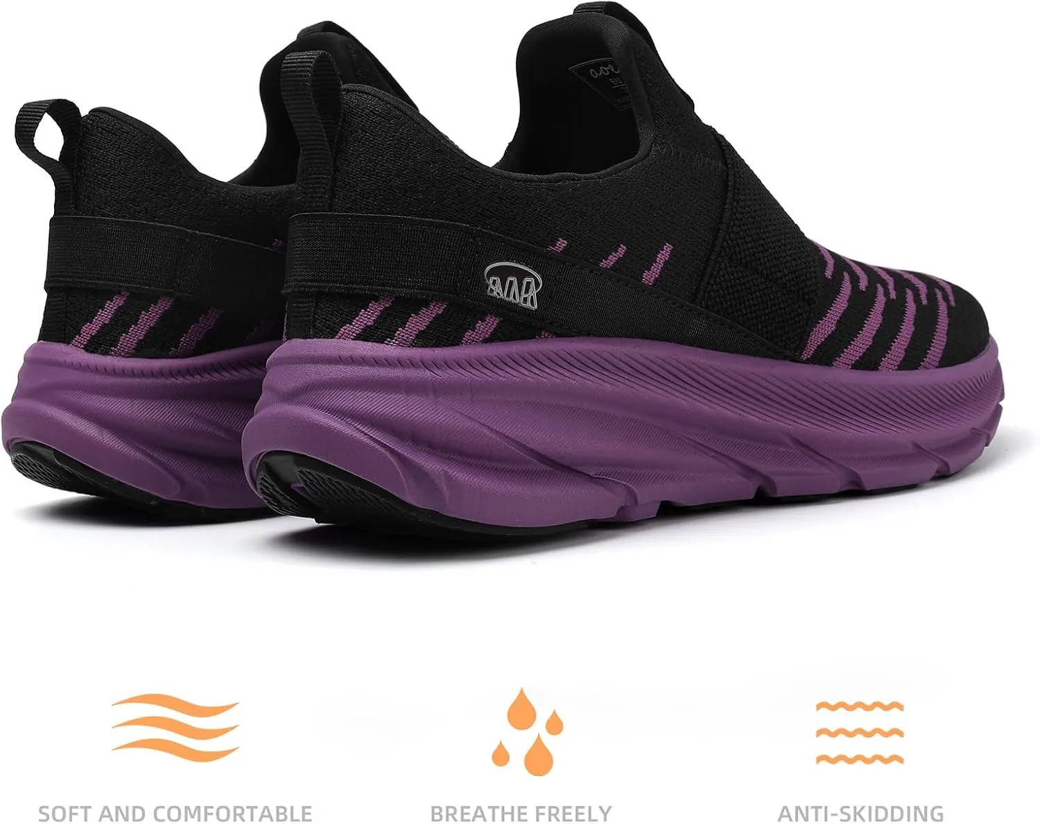 AOE Womens Fashion Walking Running Shoes Ultra Breathable Lightweight Mesh Tennis Shoes Non Slip Workout Gym Sneakers