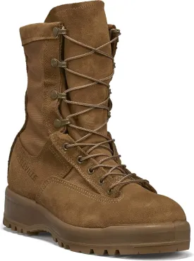 Belleville C790 8 Waterproof Flight and Combat Boots for Men - AR 670-1/AFI 36-2903 Army/Air Force Flight Approved Coyote Brown with Vibram Sierra Outsole; Berry Compliant
