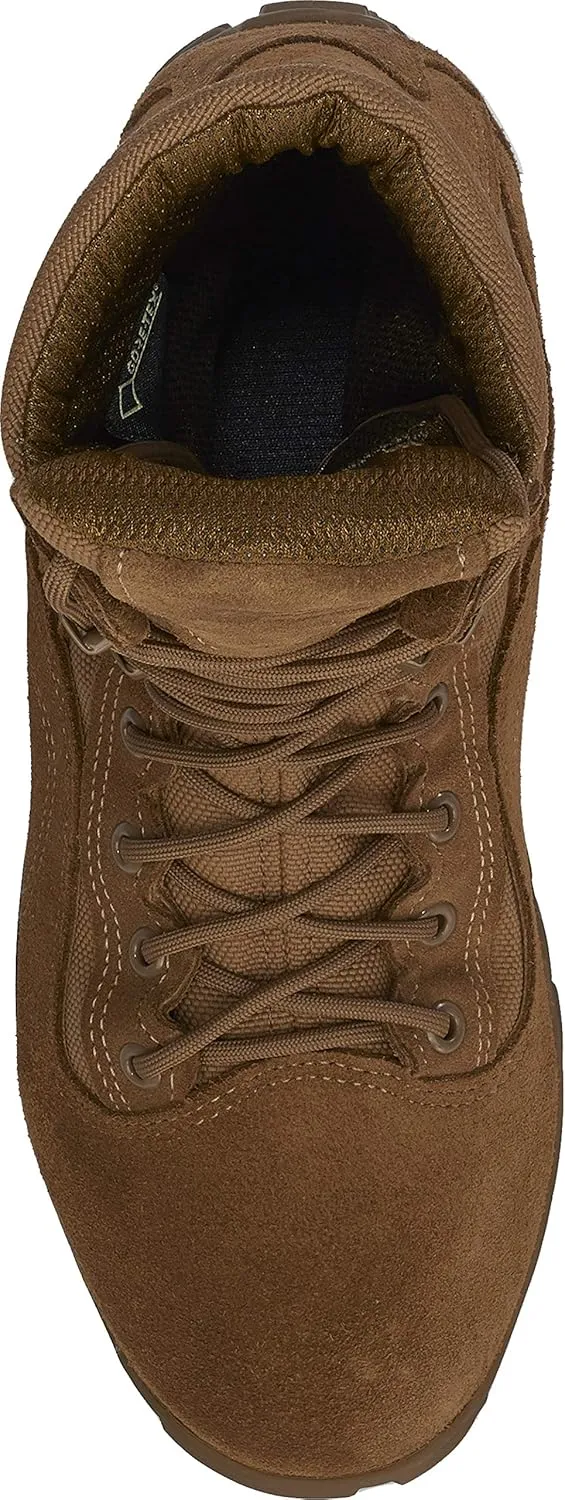 Belleville C793 8 Waterproof Assault Flight Military Boots for Men - Coyote Brown Army/Air Force AR 670-1/AFI 36-2903 Compliant with Vibram Ibex Outsole; Berry Compliant