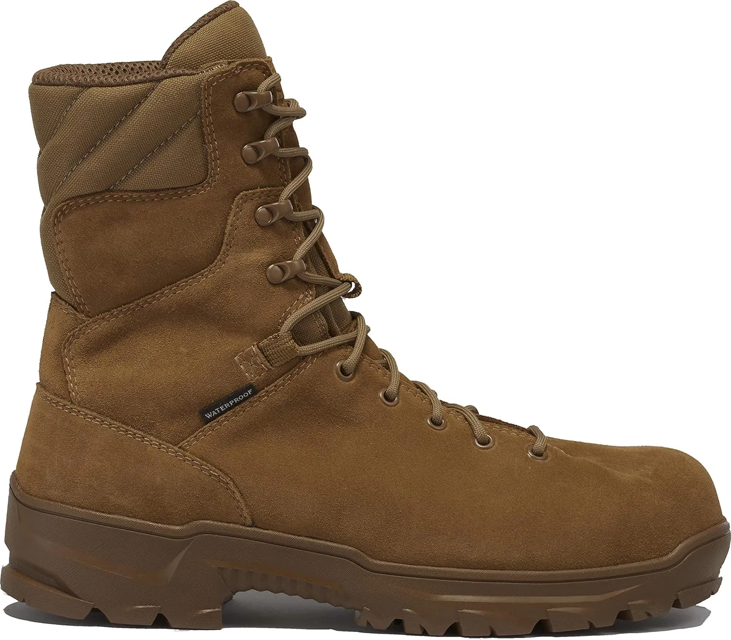 Belleville Squall BV555INSCT 400G Insulated Composite Toe Military Boots for Men - BBP Waterproof Leather with Slip-Resistant Arctic Grip Traction Outsole
