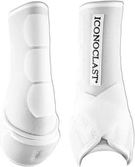 Birsppy NIANWUDU Iconoclast Orthopedic Support Boots - 1 Pair for Hind Legs (White, Medium)