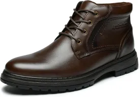 Chukka Boots Boots for Men Casual Boots Motorcycle Combat Ankle Boots Black Boots