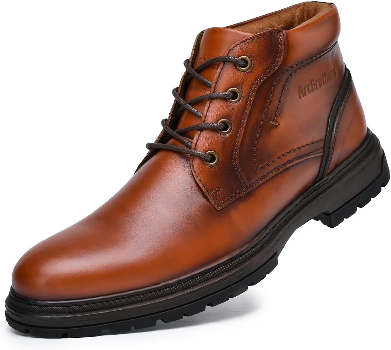Chukka Boots Boots for Men Casual Boots Motorcycle Combat Ankle Boots Black Boots