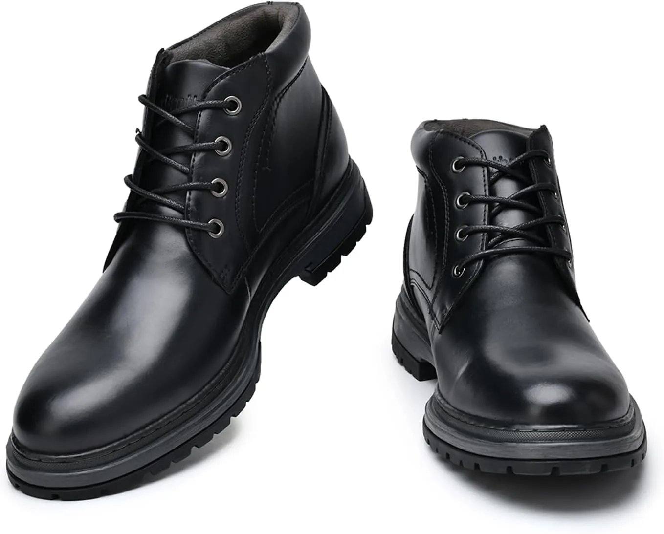 Chukka Boots Boots for Men Casual Boots Motorcycle Combat Ankle Boots Black Boots