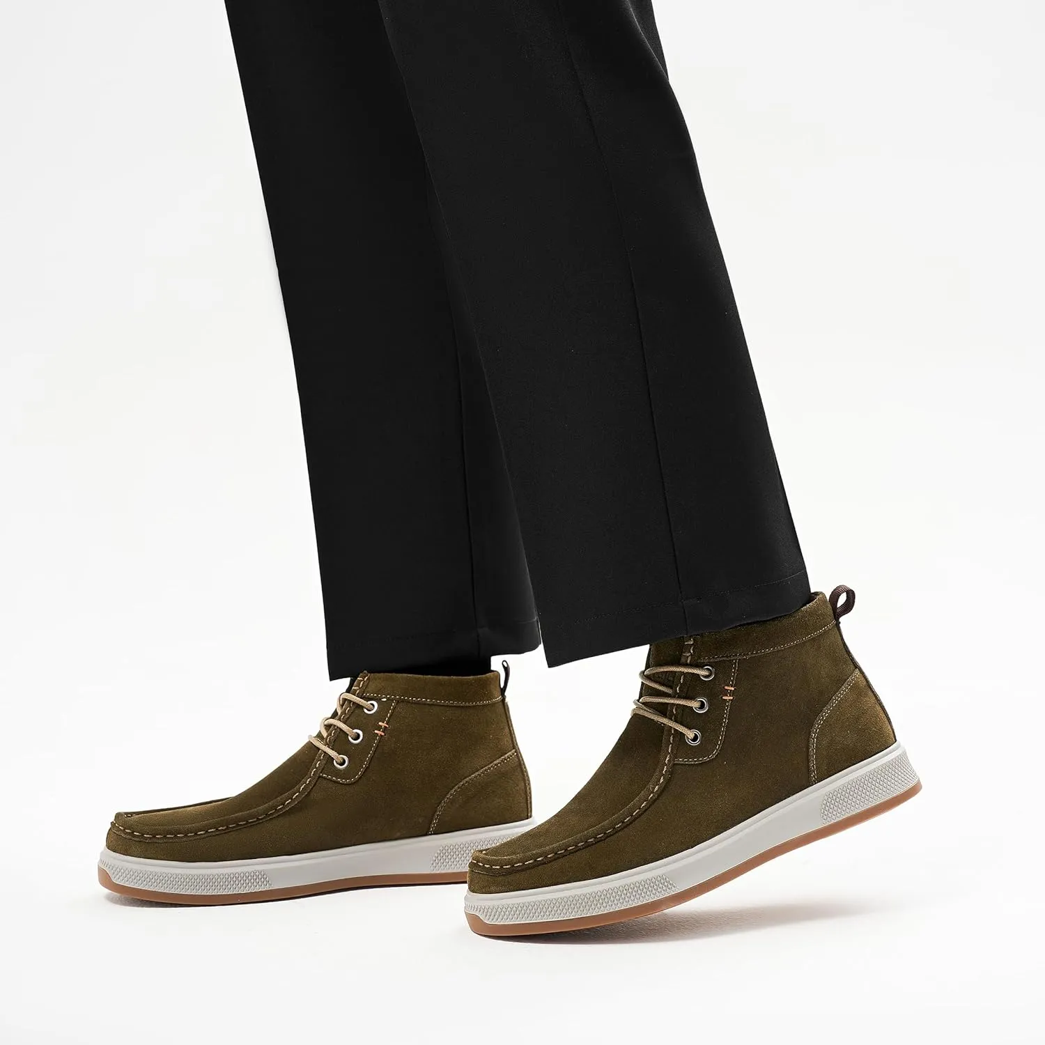 Chukka Boots Boots for Men Casual Boots Motorcycle Combat Ankle Boots Black Boots