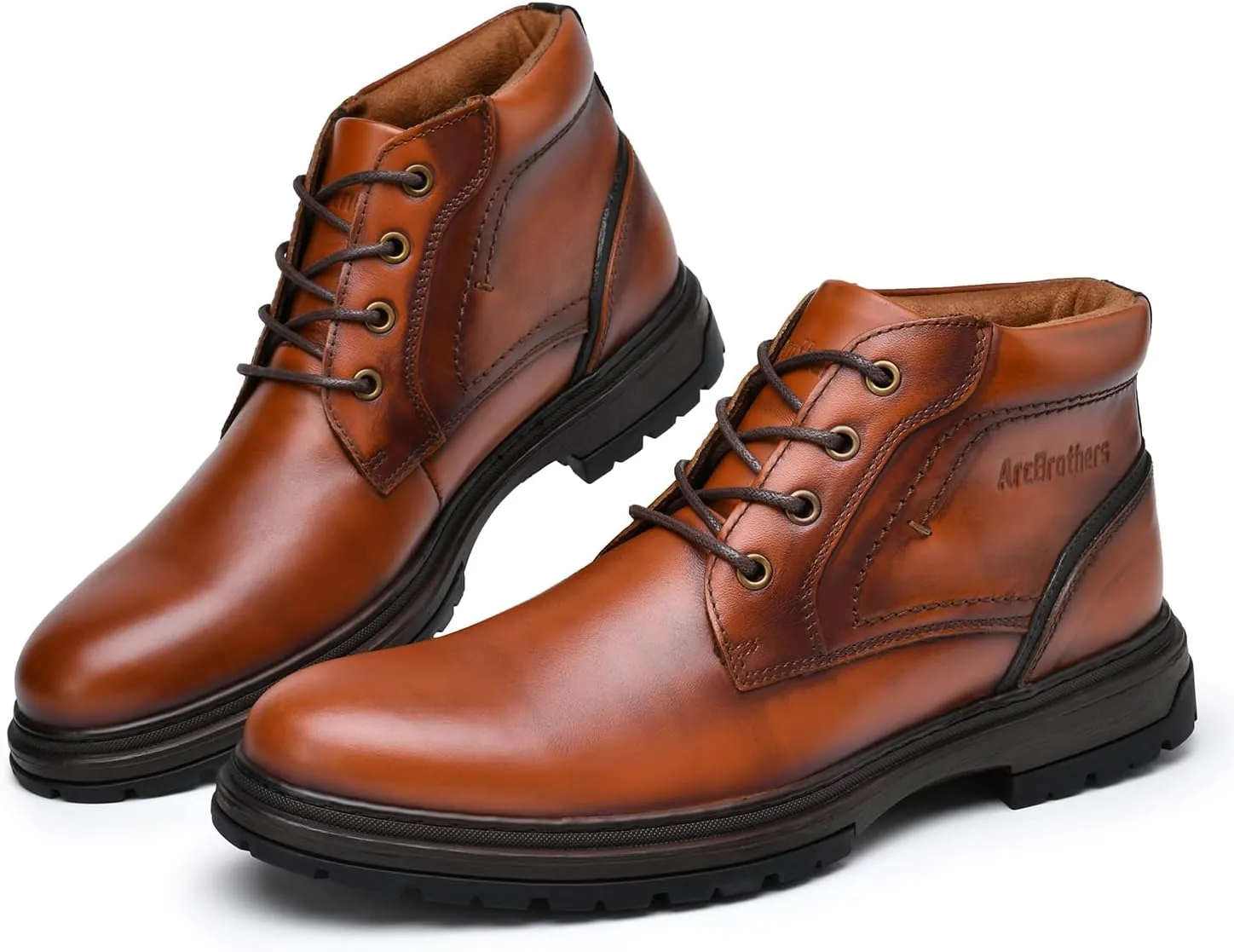 Chukka Boots Boots for Men Casual Boots Motorcycle Combat Ankle Boots Black Boots