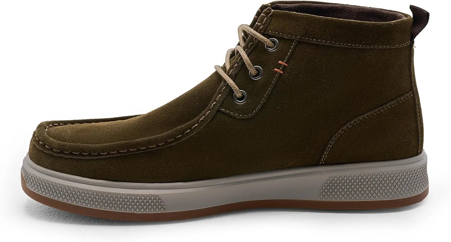 Chukka Boots Boots for Men Casual Boots Motorcycle Combat Ankle Boots Black Boots