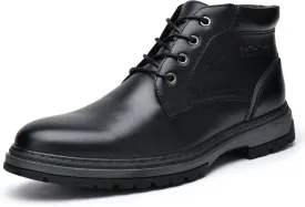 Chukka Boots Boots for Men Casual Boots Motorcycle Combat Ankle Boots Black Boots