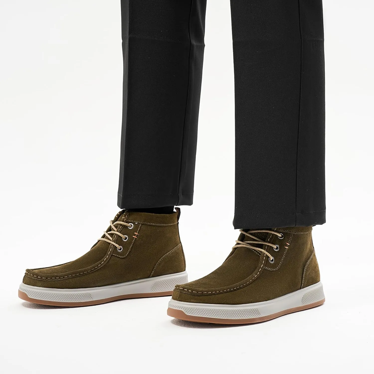 Chukka Boots Boots for Men Casual Boots Motorcycle Combat Ankle Boots Black Boots
