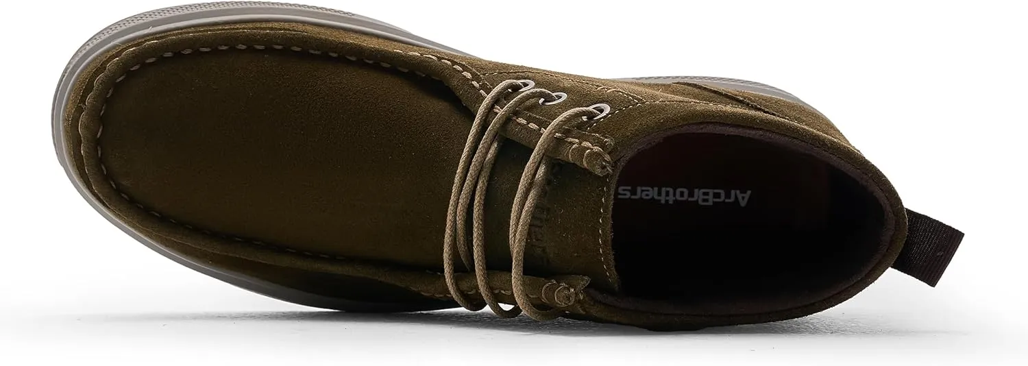 Chukka Boots Boots for Men Casual Boots Motorcycle Combat Ankle Boots Black Boots