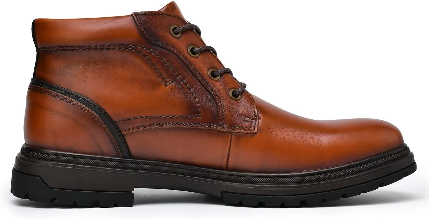 Chukka Boots Boots for Men Casual Boots Motorcycle Combat Ankle Boots Black Boots