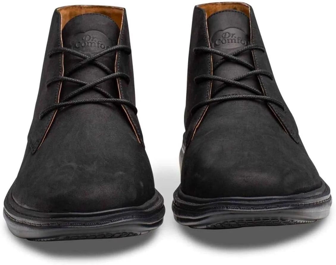 Dr. Comfort Ruk Men's Therapeutic Diabetic Extra Boot Leather Lace-up