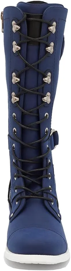 J75 Men's Decoy Light Weight | Knee Height | Lace-up & Inside Zipper | Combat | Tactical | Army | Cap-toe Military Boots