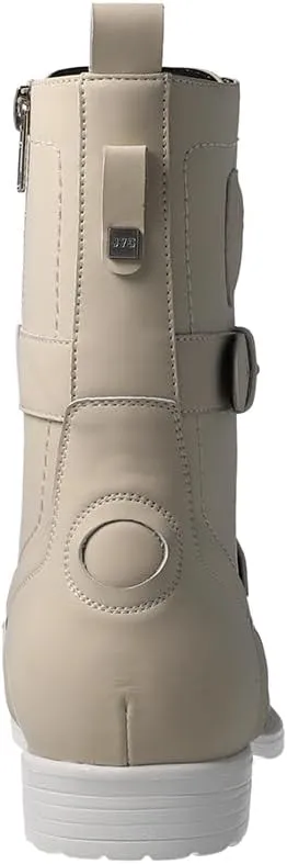 J75 Men's Deploy Light Weight | Mid-calf | Lace-up & Inside Zipper | Combat | Tactical | Army | Cap-toe Military Boots