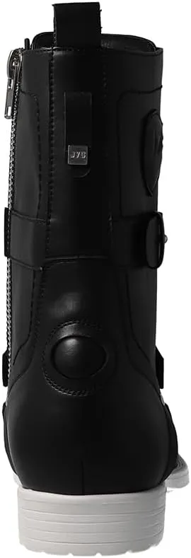 J75 Men's Deploy Light Weight | Mid-calf | Lace-up & Inside Zipper | Combat | Tactical | Army | Cap-toe Military Boots