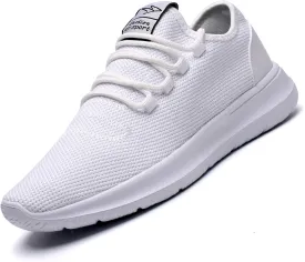 KEEZMZ Men's Running Shoes Fashion Breathable Sneakers Mesh Soft Sole Casual Athletic Lightweight
