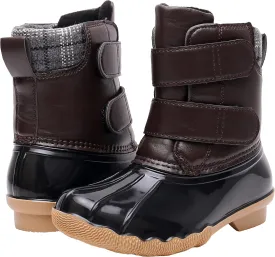 Kids Boys Girls Snow Boots Waterproof Insulated Warm Outdoor Winter Boots(Toddler/Little Kid)