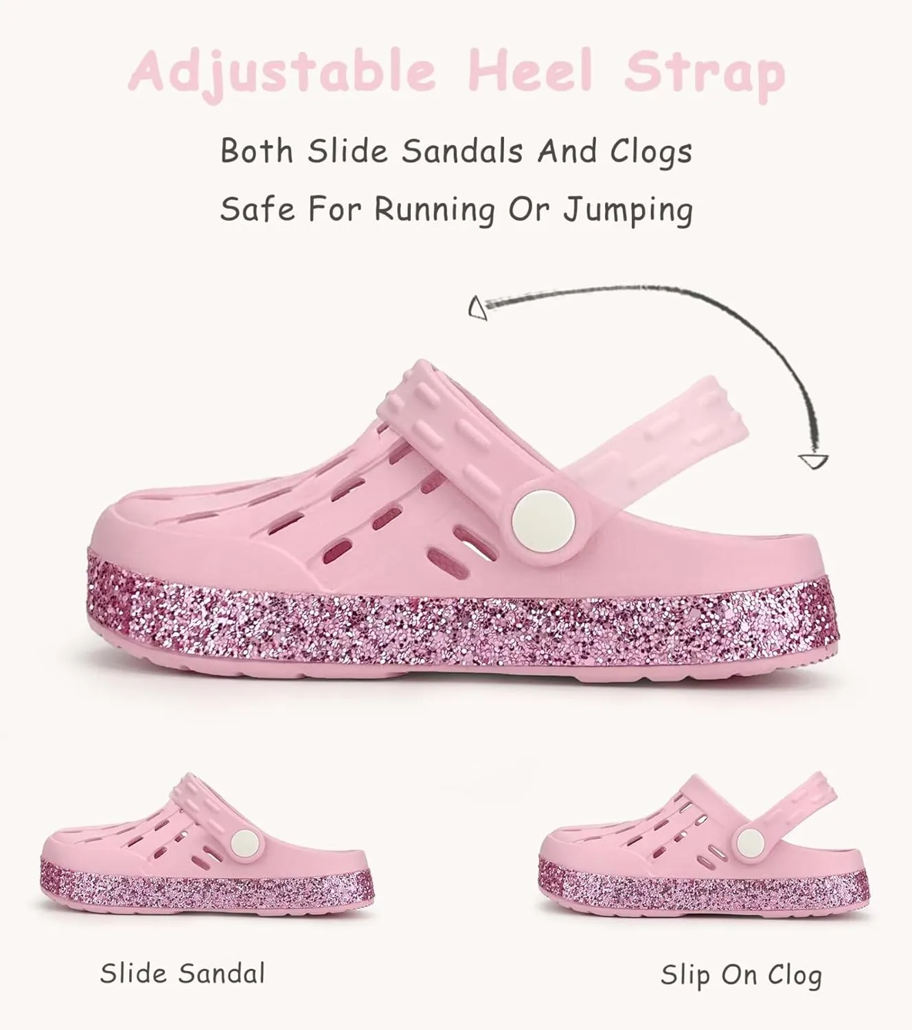 Kids Clogs Girls Boys Garden Clogs Slip on Water Shoes Beach Pool Sandals House Slipper(Toddler/Little Kids/Big Kids)