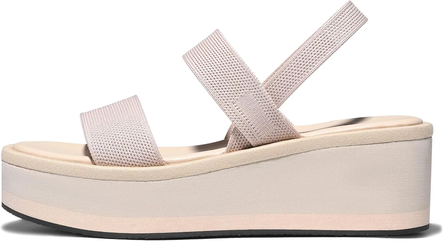 MeiLuSi Women's Platform Wedges Sandals Walking Platform Sandals Open Toe Wedges 2025 Spring Summer Casual Shoes Slip On