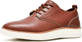 Men's Casual Dress Shoes Plain Toe Derby Oxford Sneakers