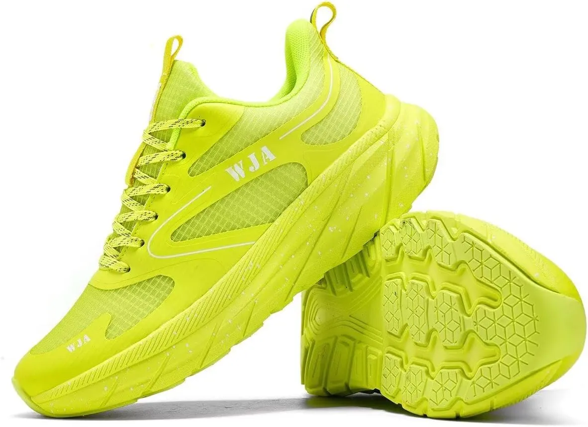 Men's Road-Running-Shoes Walking Fashion Athletic Sneakers Comfort Lightweight Working Gym Mesh Shoes.