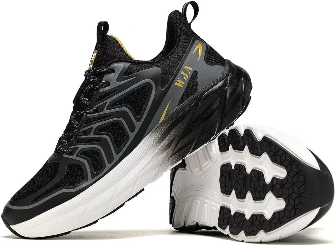 Men's Road-Running-Shoes Walking Fashion Athletic Sneakers Comfort Lightweight Working Gym Mesh Shoes.