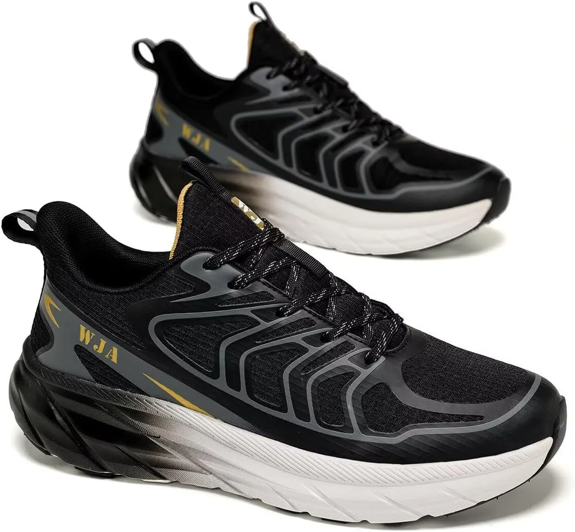 Men's Road-Running-Shoes Walking Fashion Athletic Sneakers Comfort Lightweight Working Gym Mesh Shoes.