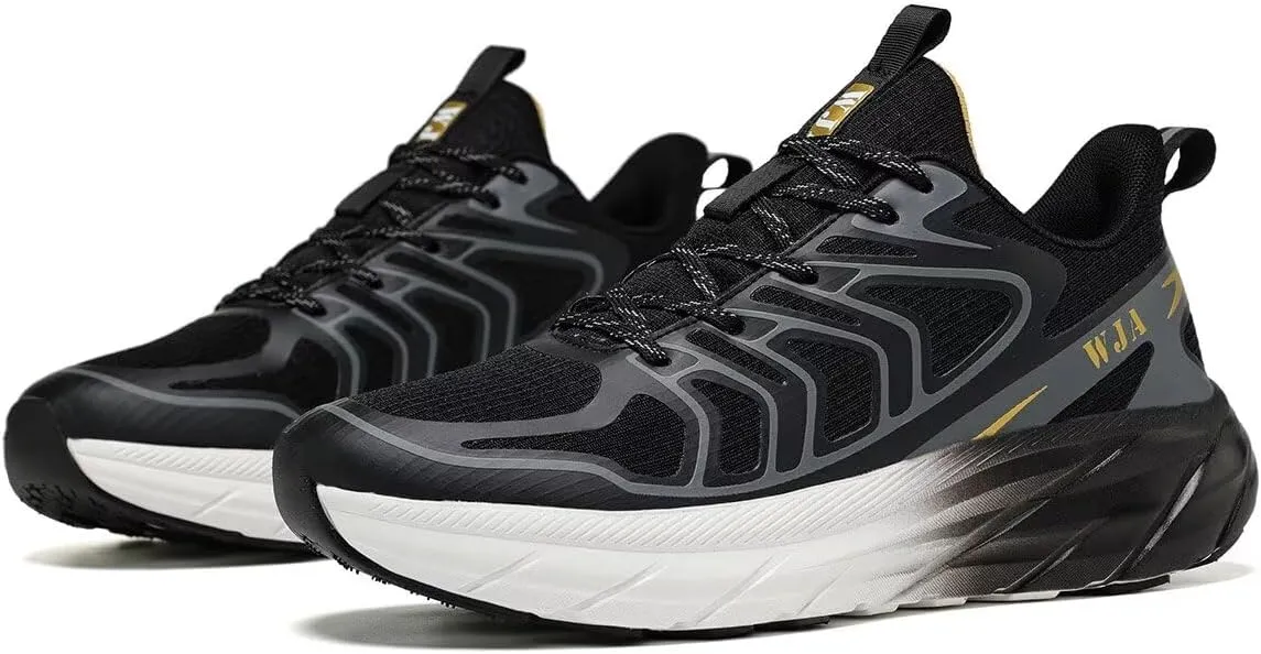 Men's Road-Running-Shoes Walking Fashion Athletic Sneakers Comfort Lightweight Working Gym Mesh Shoes.