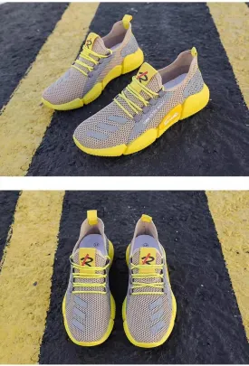 Men's Running Shoes Ultra Lightweight Breathable Walking Shoes Non Slip Athletic Fashion Sneakers Mesh Workout Casual Sports Shoes