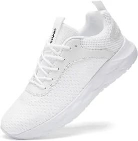 Mens Walking Shoes Running Trainers Sneakes Athletic Gym Fitness Sport Shoes Non Slip Breathable Mesh Comfortable Workout Fashion Slip On