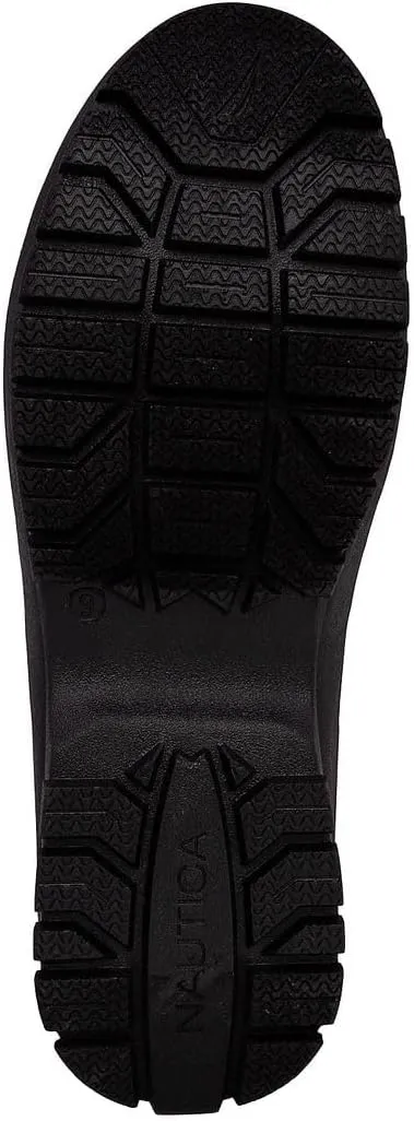Nautica Mens Duck Boots Waterproof Shell Insulated Snow & Rain Boot -Lace-Up Winter Shoe- Channing (Wide/Medium Width)
