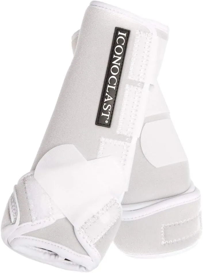 NRS Healthcare Iconoclast Front Orthopedic Support Boots MED Black