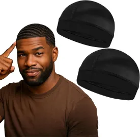 Premium Wave Caps for Men, Good Compression Cap Over Durag for 360, 540, 720 Waves