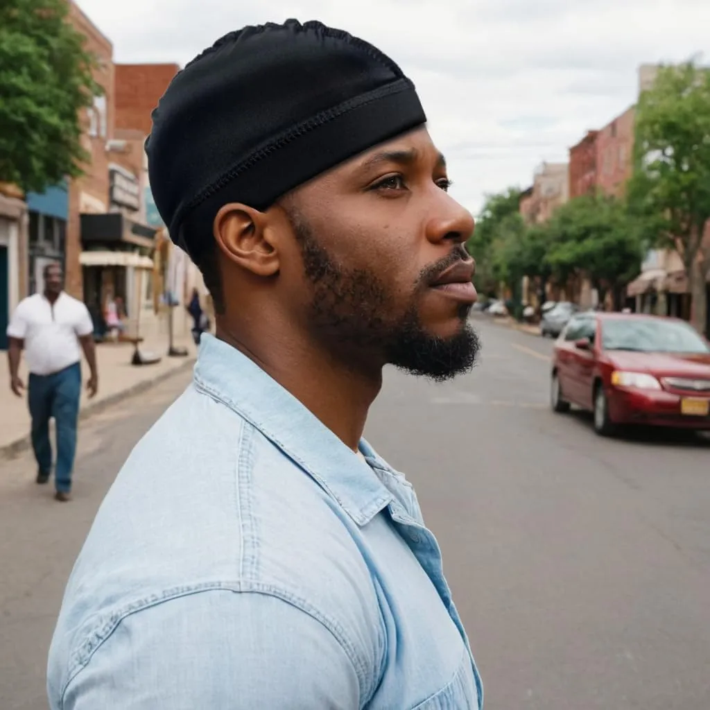 Premium Wave Caps for Men, Good Compression Cap Over Durag for 360, 540, 720 Waves