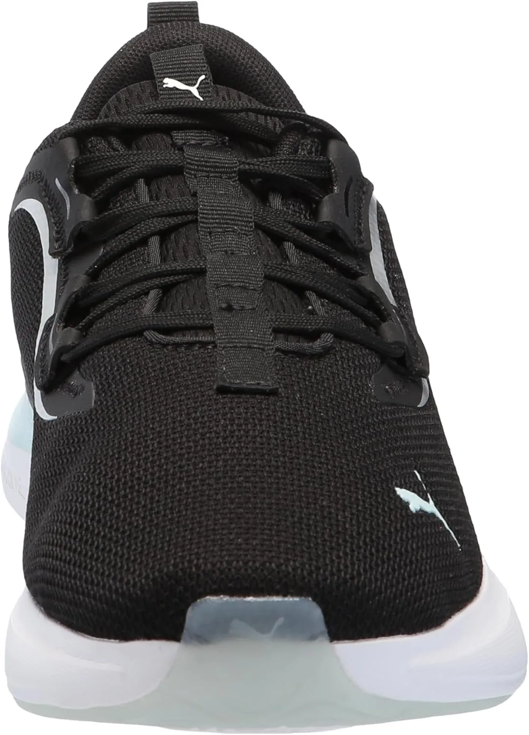 PUMA Women's Softride Harmony Cross Training Shoes, White-Black, 7.5