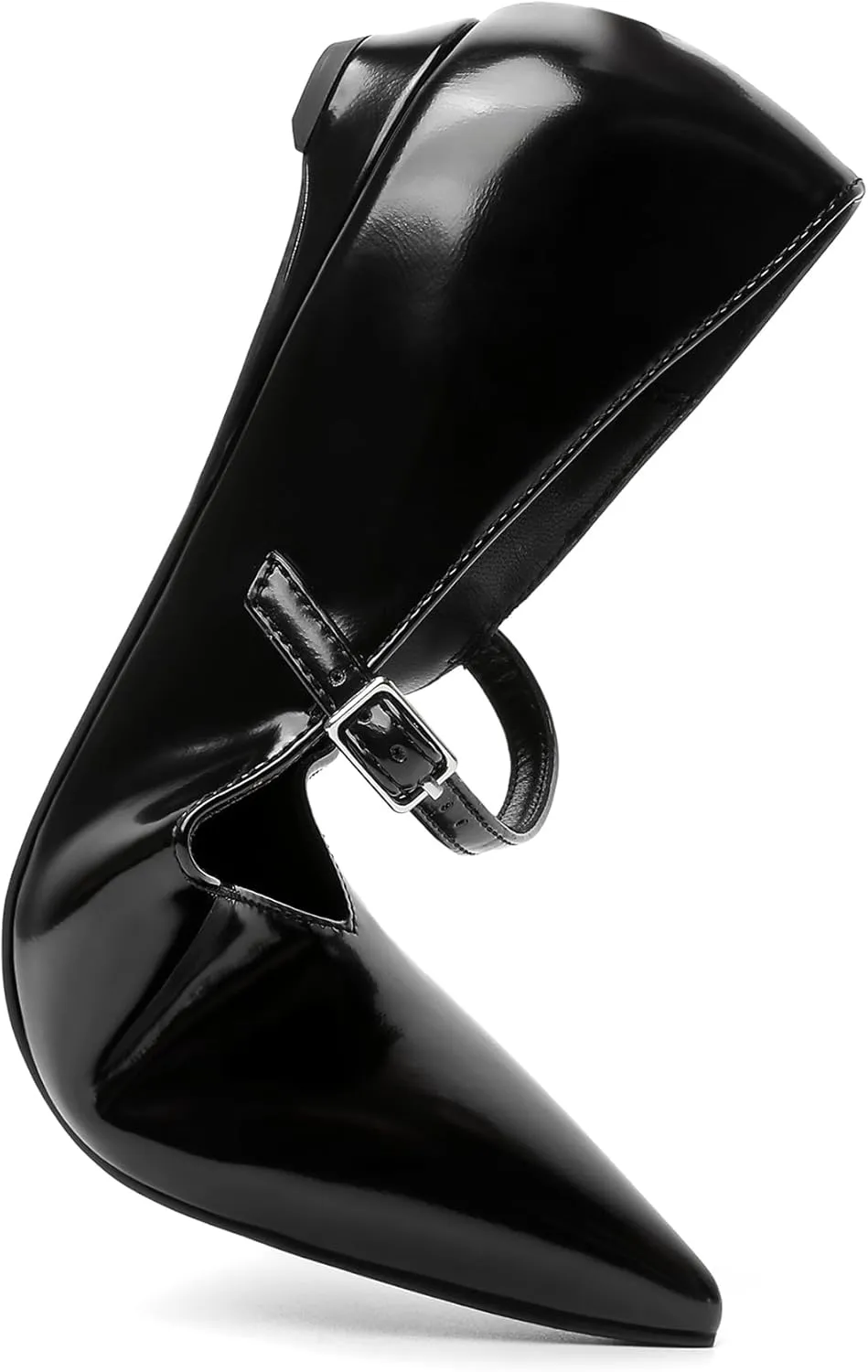 Reitoye Flats for Womens Closed Pointed Toe Ballet Flat Comfortable Dressy Work Slip On Casual Shoes Womens Flats