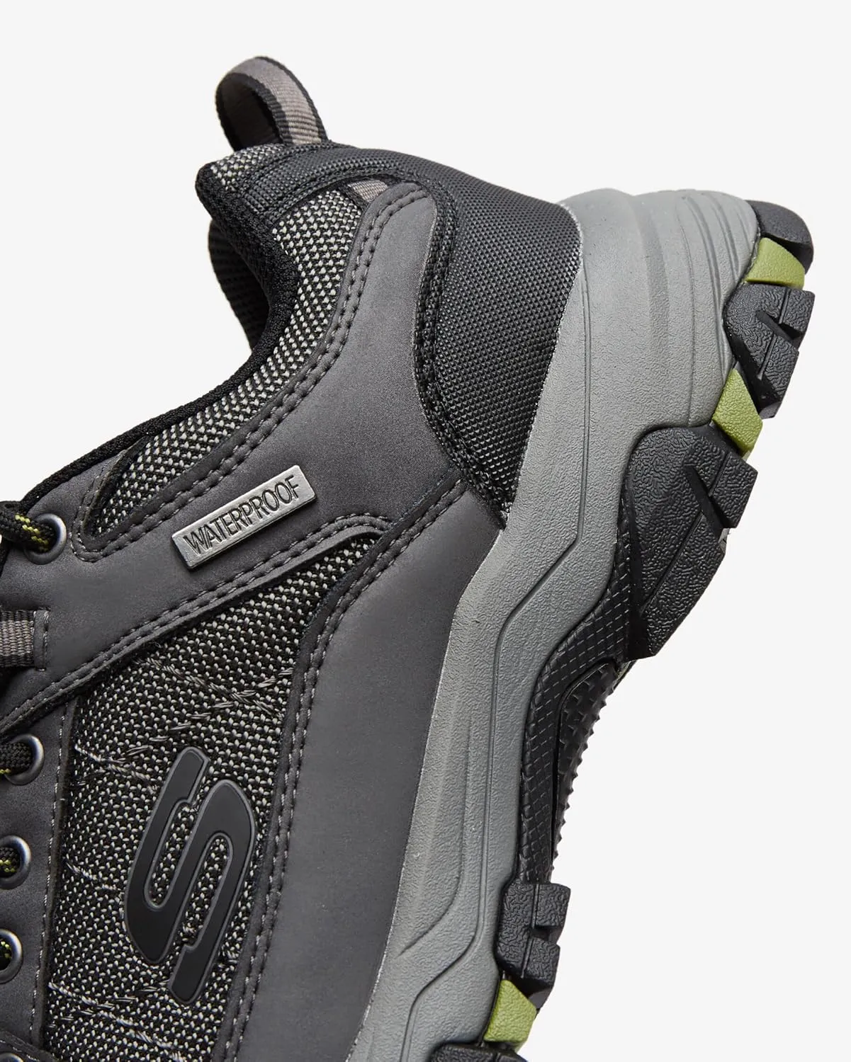 Skechers Men's Selmen Cormack Waterproof Low Profile Water Proof Lace Up with Cap Toe