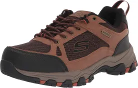 Skechers Men's Selmen Cormack Waterproof Low Profile Water Proof Lace Up with Cap Toe