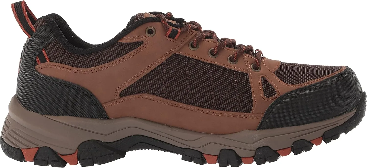 Skechers Men's Selmen Cormack Waterproof Low Profile Water Proof Lace Up with Cap Toe