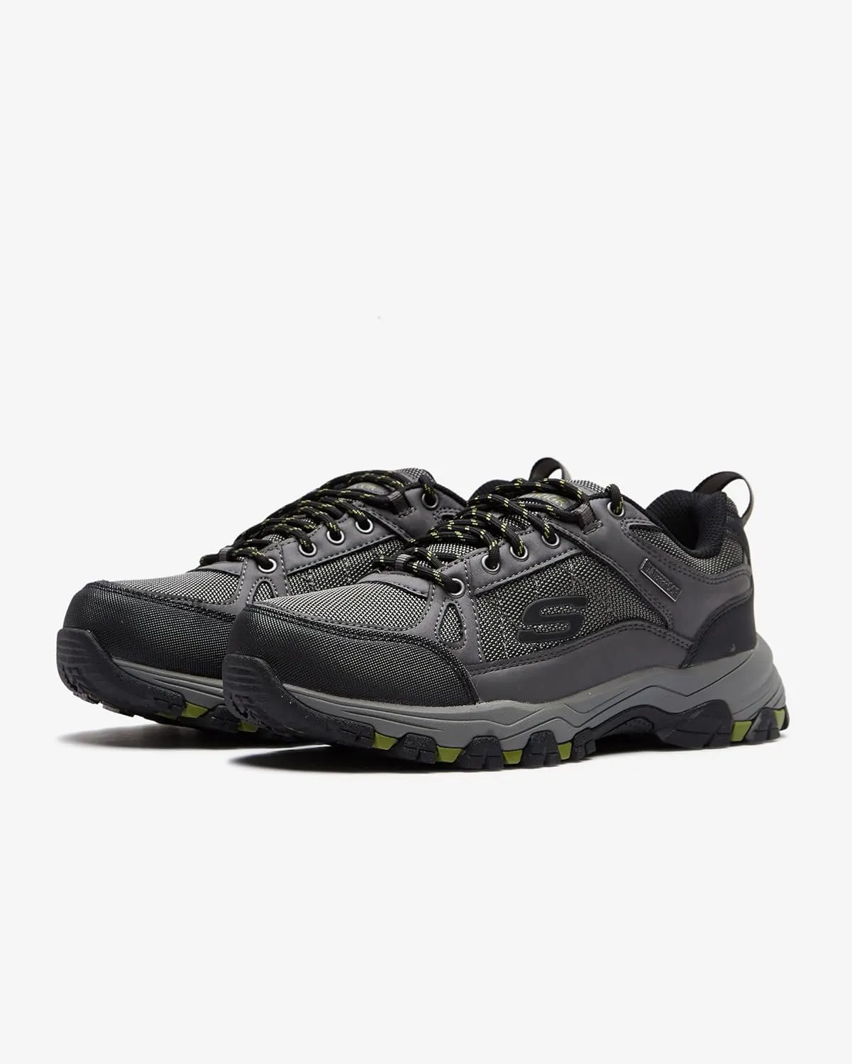 Skechers Men's Selmen Cormack Waterproof Low Profile Water Proof Lace Up with Cap Toe
