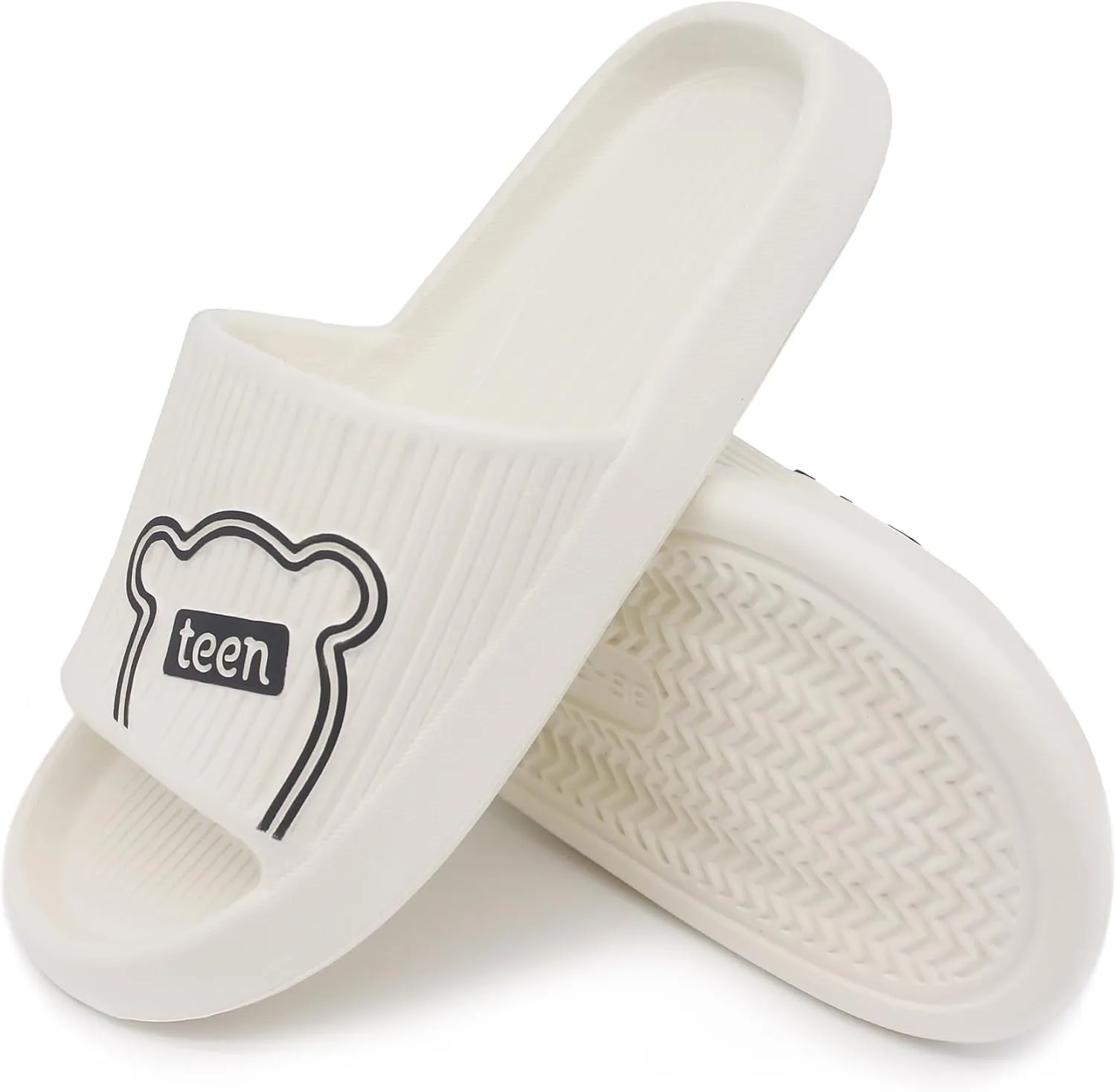 Slippers for Women and Men Ultra Comfort Non-Slip Shower Sandals Indoor and Outdoor Use Quick Drying Pool Party Home Dorm Slides