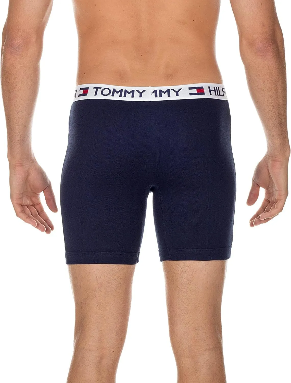 Tommy Hilfiger Men's Underwear Cotton Classics 4-Pack Boxer Brief-Amazon Exclusive