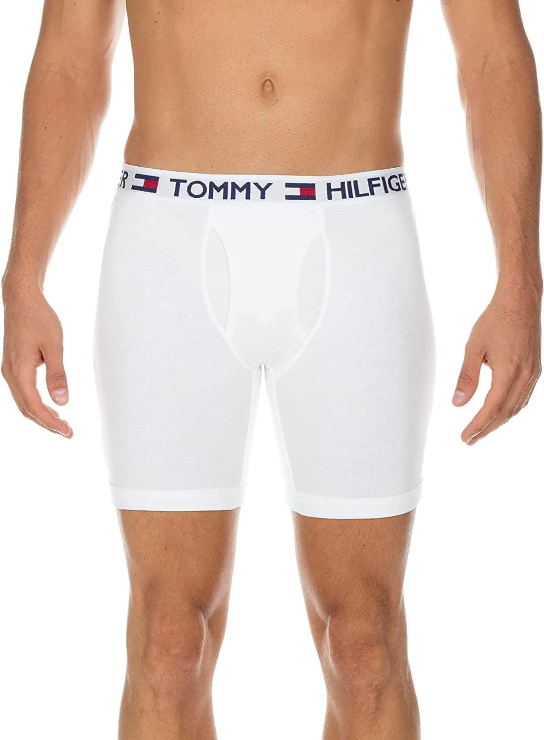 Tommy Hilfiger Men's Underwear Cotton Classics 4-Pack Boxer Brief-Amazon Exclusive