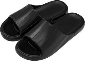 Unisex Slippers Indoor Outdoor Pillow Slippers Non Slip Quick Drying Shower Slides Sandals Lightweight EVA Platform