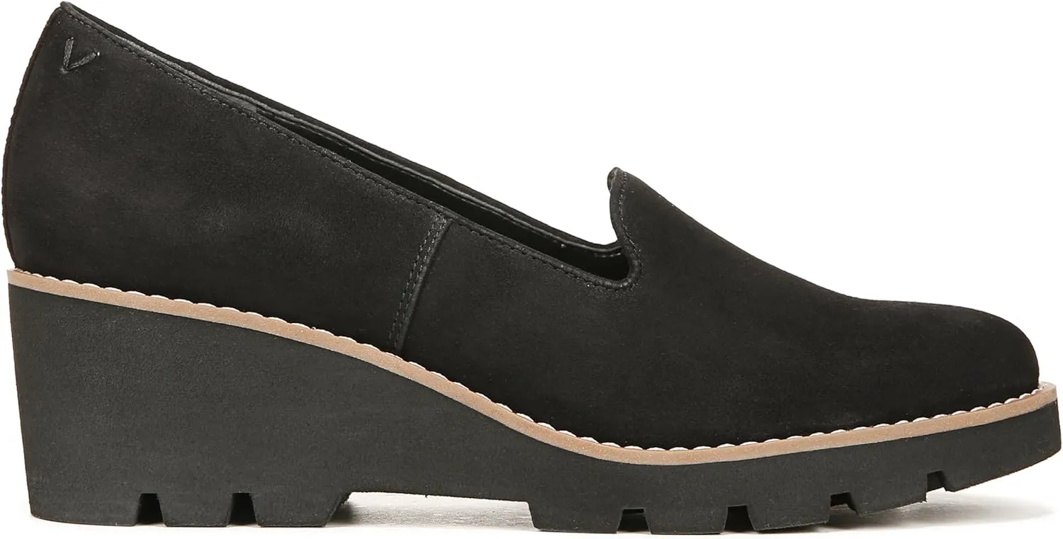 Vionic Womens Aster Willa Wedge- Supportive Arch Support Dress Shoes for Women That Include an Orthotic Insole Providing Comfort and Stability, Medium and Wide Widths, Sizes 5-12